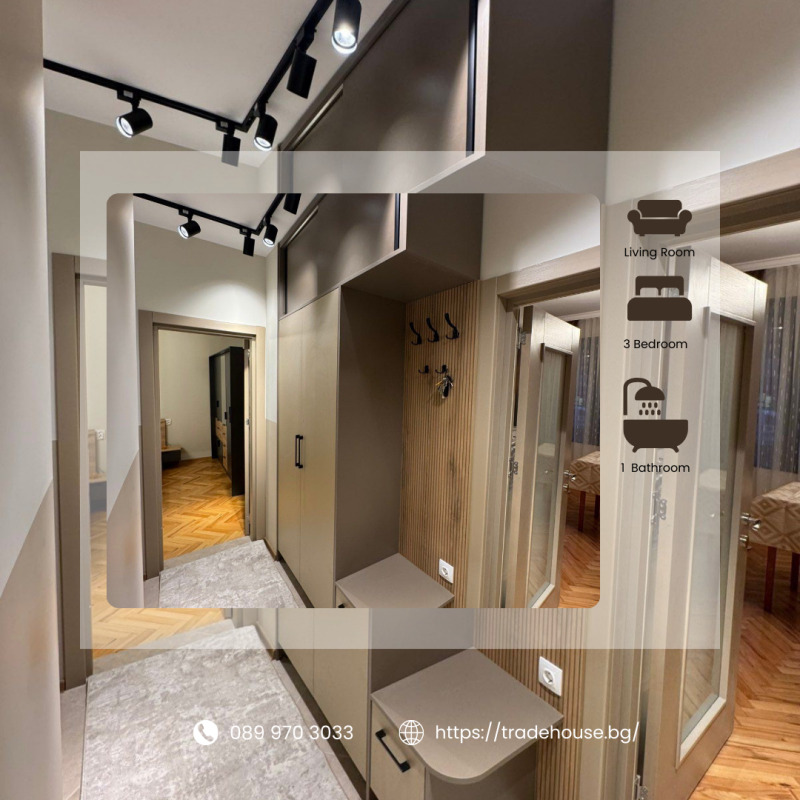 Под наем МНОГОСТАЕН, град Пловдив, Христо Смирненски • 750 € / 1466.87 лв. • 54223487 1