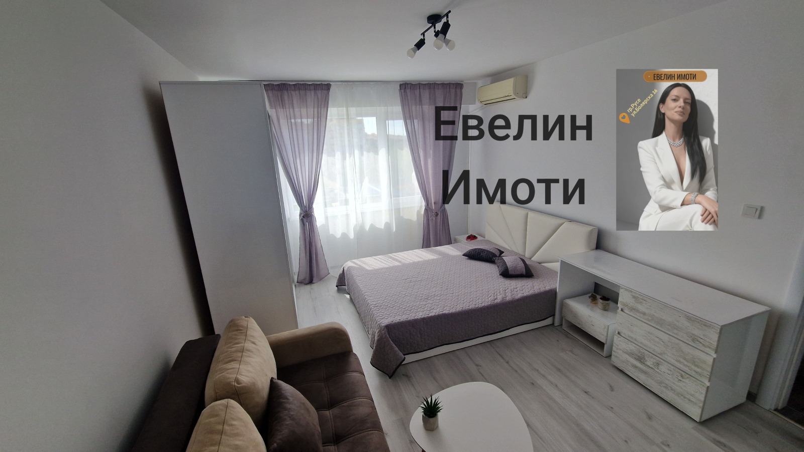 Дава под наем 1-СТАЕН, гр. Русе, Дружба 1, снимка 2 - Апартаменти - 55500095