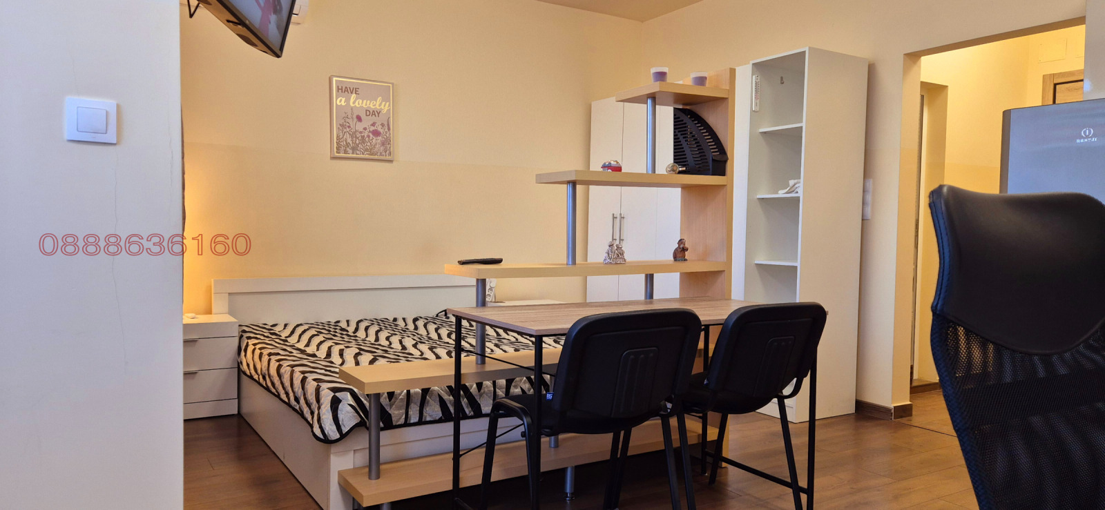 Дава под наем 1-СТАЕН, гр. Пловдив, Младежки Хълм, снимка 3 - Апартаменти - 54279093