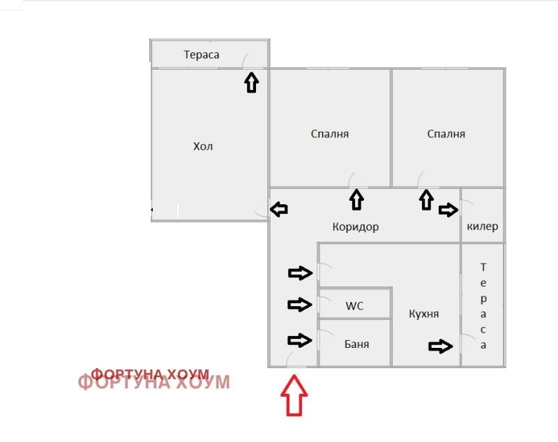 Дава под наем  4-стаен град Варна , Автогара , 108 кв.м | 39102728 - изображение [11]