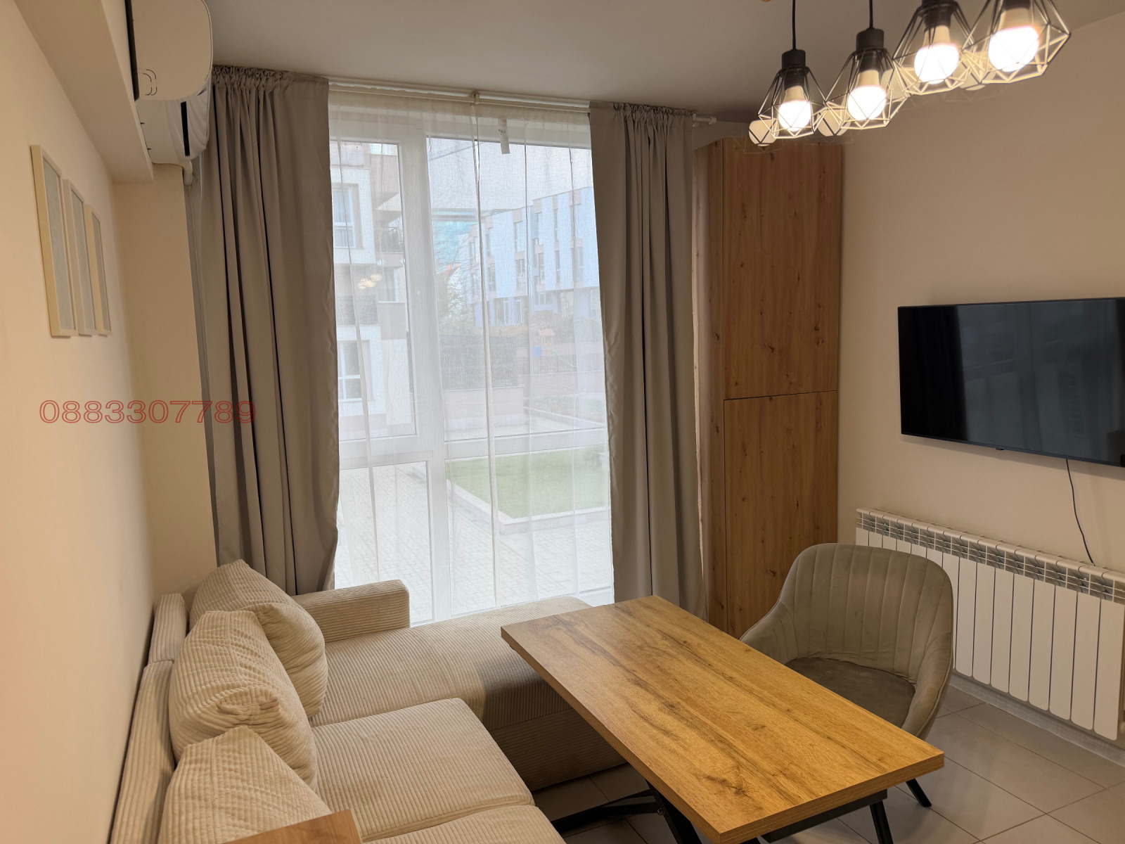 Дава под наем 2-СТАЕН, гр. София, Манастирски ливади, снимка 4 - Апартаменти - 54238943