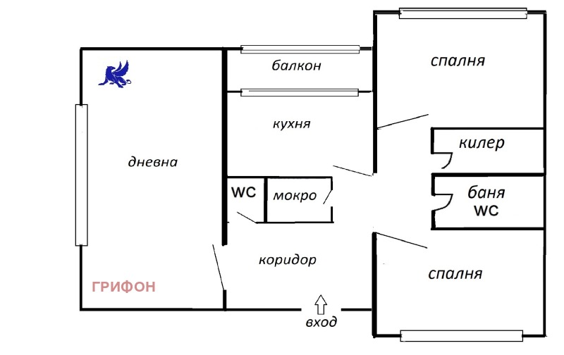 Дава под наем  2 Schlafzimmer Sofia , Lozenez , 89 кв.м | 61491223 - изображение [17]