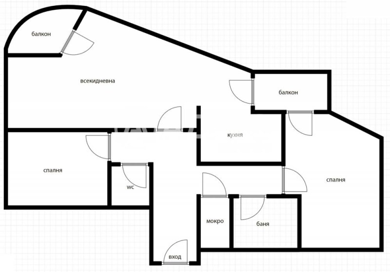 For Rent  2 bedroom Sofia , Studentski grad , 130 sq.m | 15844382 - image [17]