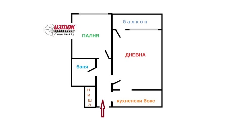 For Rent  1 bedroom Pernik , Tvardi livadi , 60 sq.m | 93361506 - image [17]