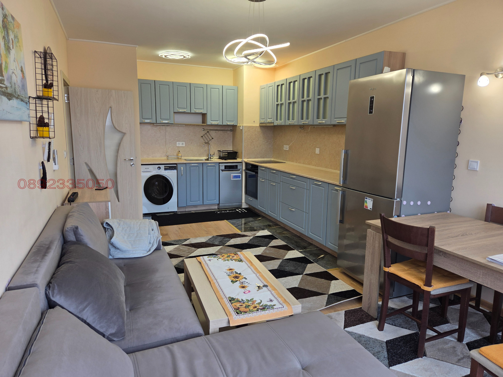 Дава под наем 2-СТАЕН, гр. София, Манастирски ливади, снимка 3 - Апартаменти - 53913097