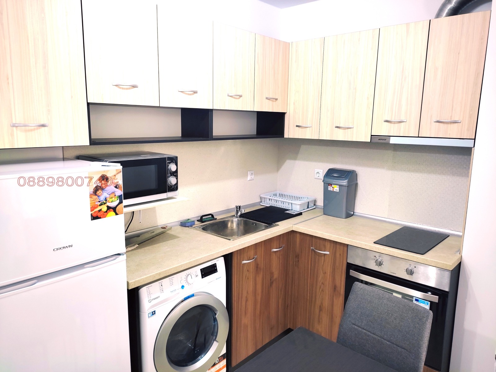 Дава под наем 1-СТАЕН, гр. Варна, Победа, снимка 2 - Апартаменти - 54333609