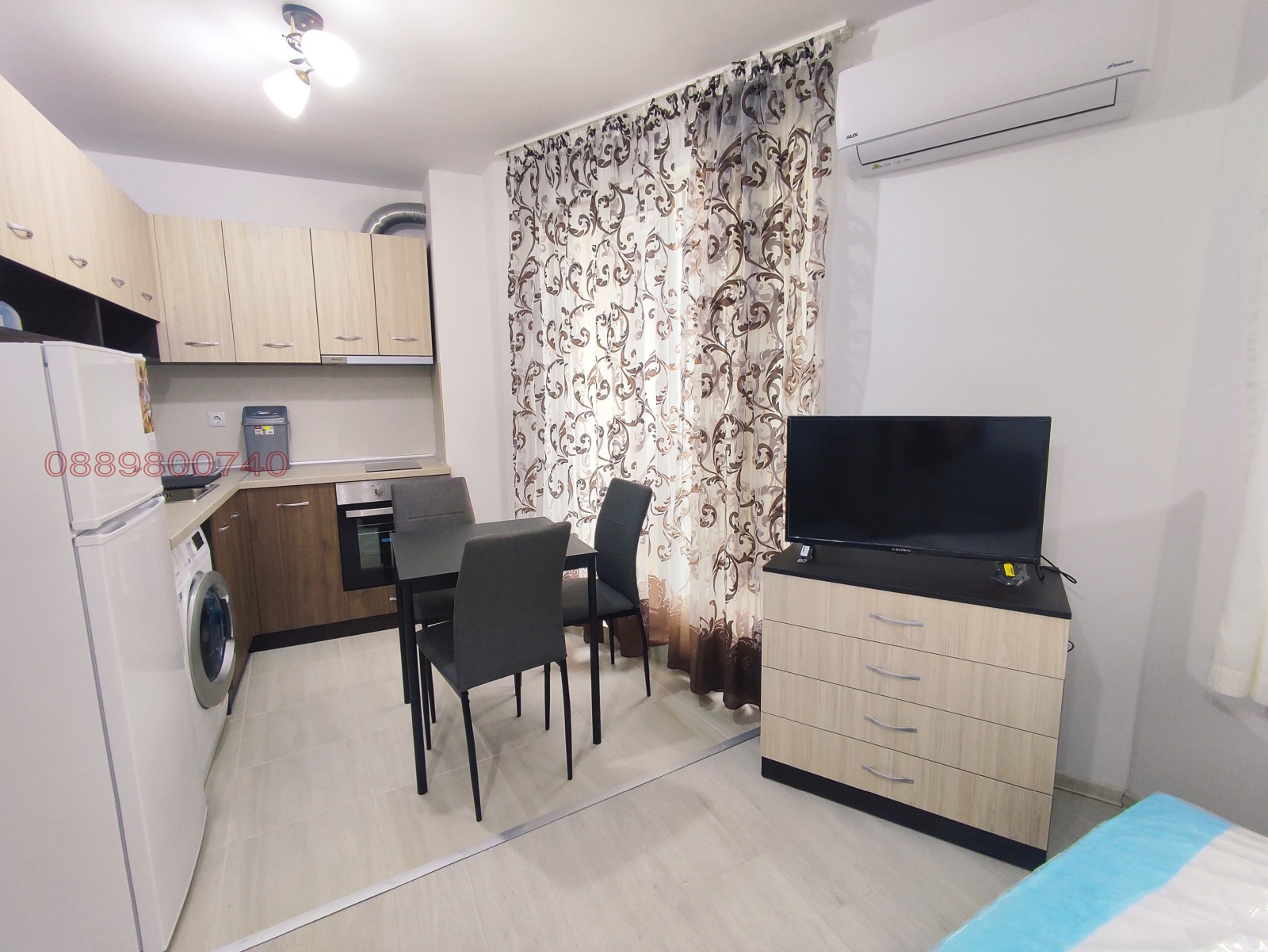 Дава под наем 1-СТАЕН, гр. Варна, Победа, снимка 3 - Апартаменти - 54333609