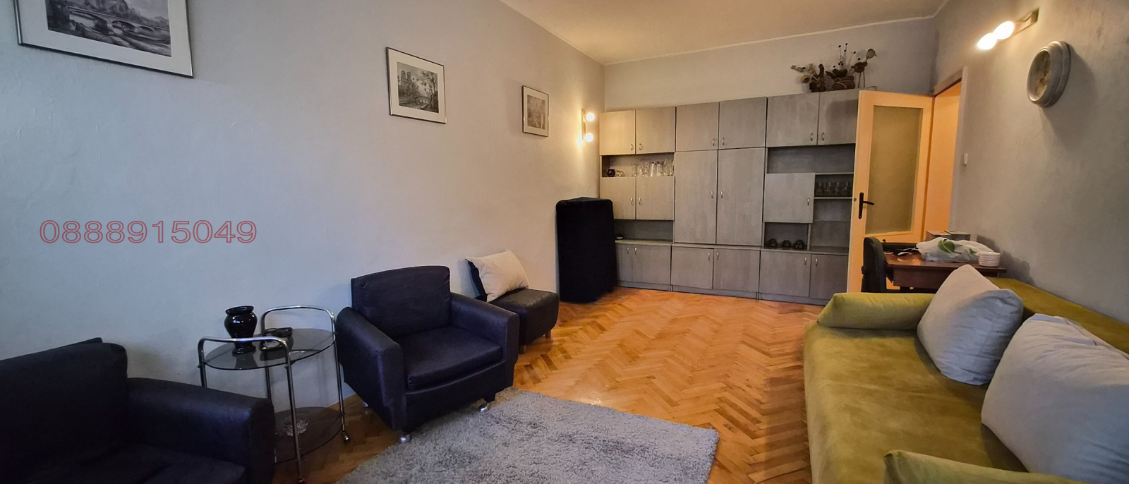 Дава под наем 2-СТАЕН, гр. София, Лагера, снимка 2 - Апартаменти - 56371055
