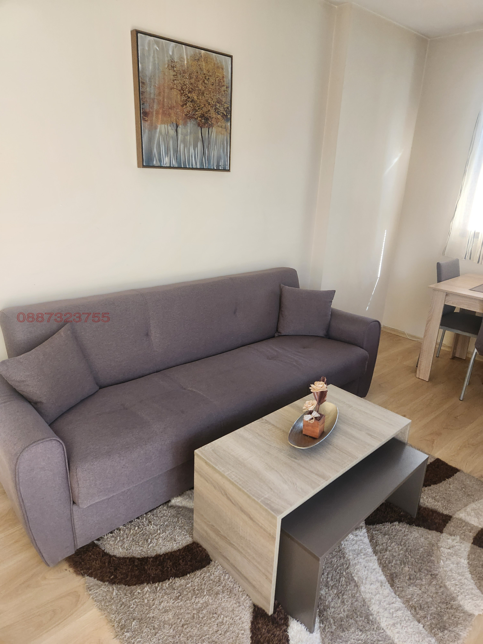 Дава под наем 3-СТАЕН, гр. София, Зона Б-5, снимка 5 - Апартаменти - 53939345