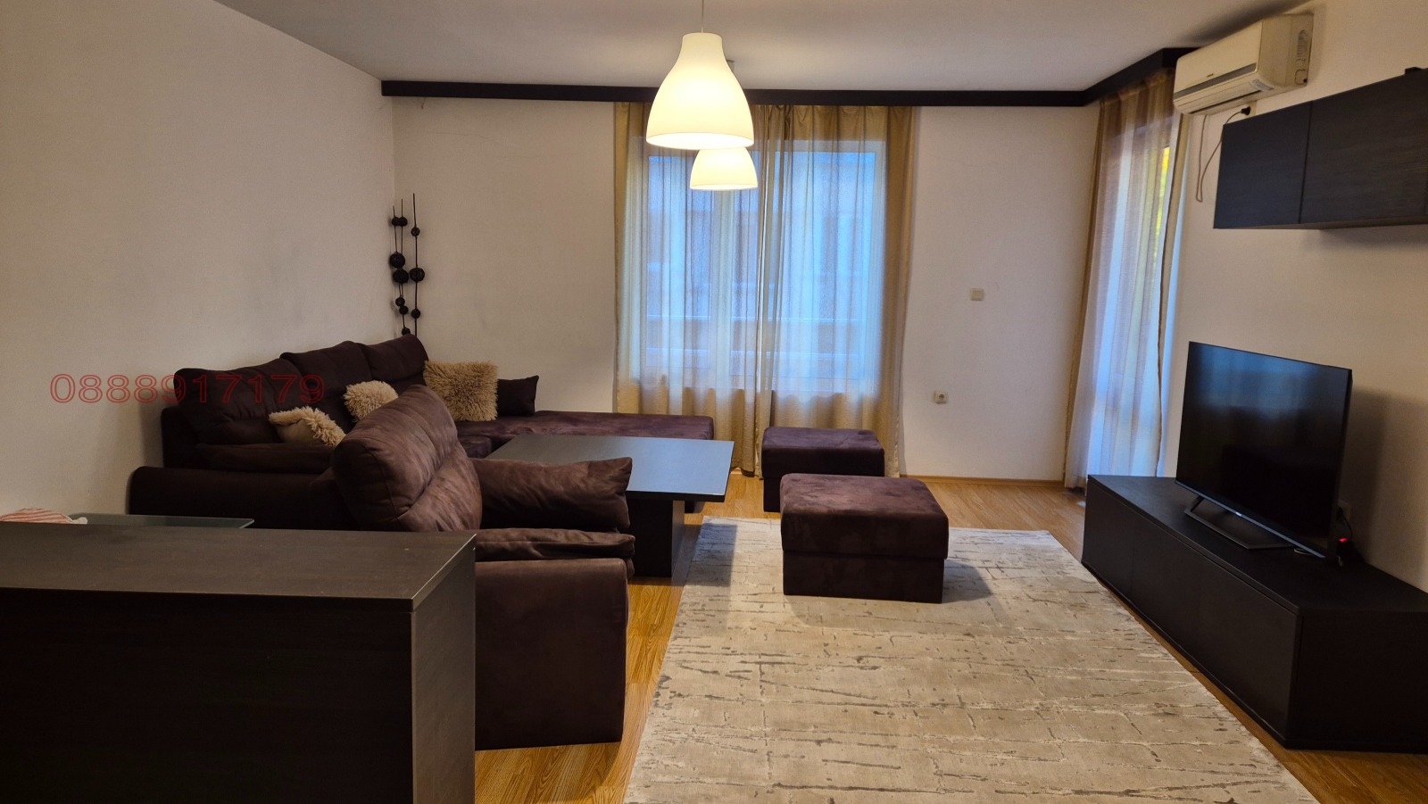 Дава под наем 3-СТАЕН, гр. Бургас, Възраждане, снимка 3 - Апартаменти - 54178289