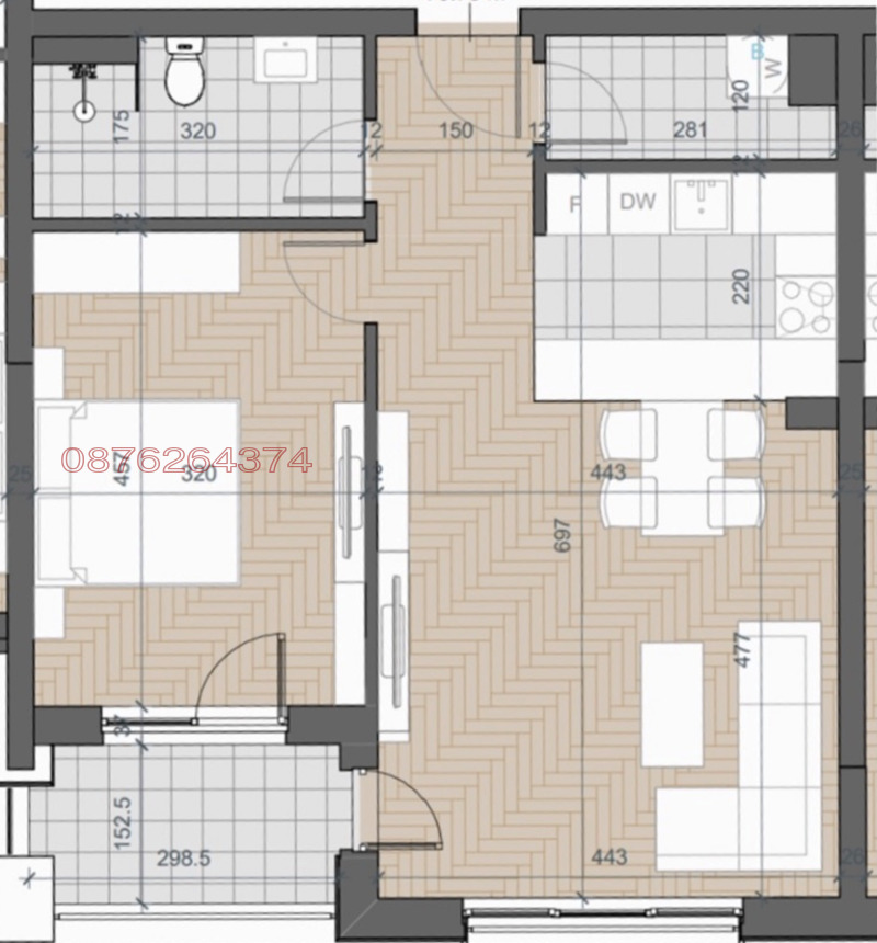 En renta  1 dormitorio Plovdiv , Kamenitsa 1 , 82 metros cuadrados | 38975372 - imagen [17]