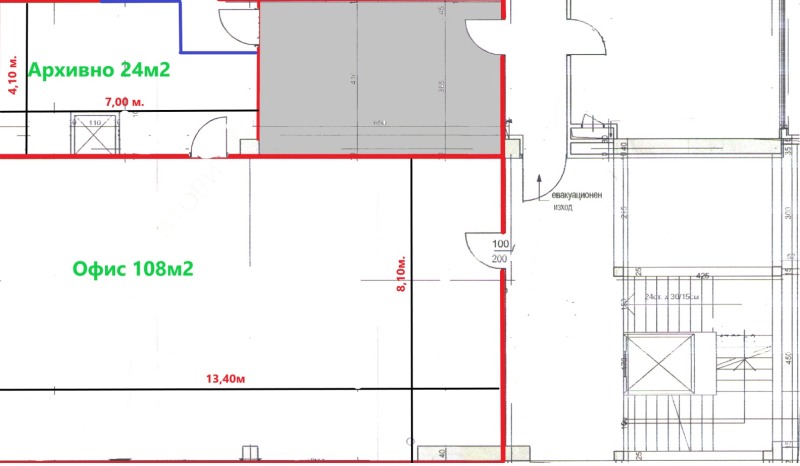 Издаје се  Канцеларија Софија , Летиште Софија , 132 м2 | 24446333 - слика [2]