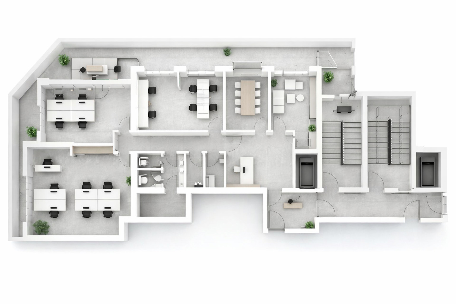 Дава под наем ОФИС, гр. София, Дружба 2, снимка 4 - Офиси - 54268706