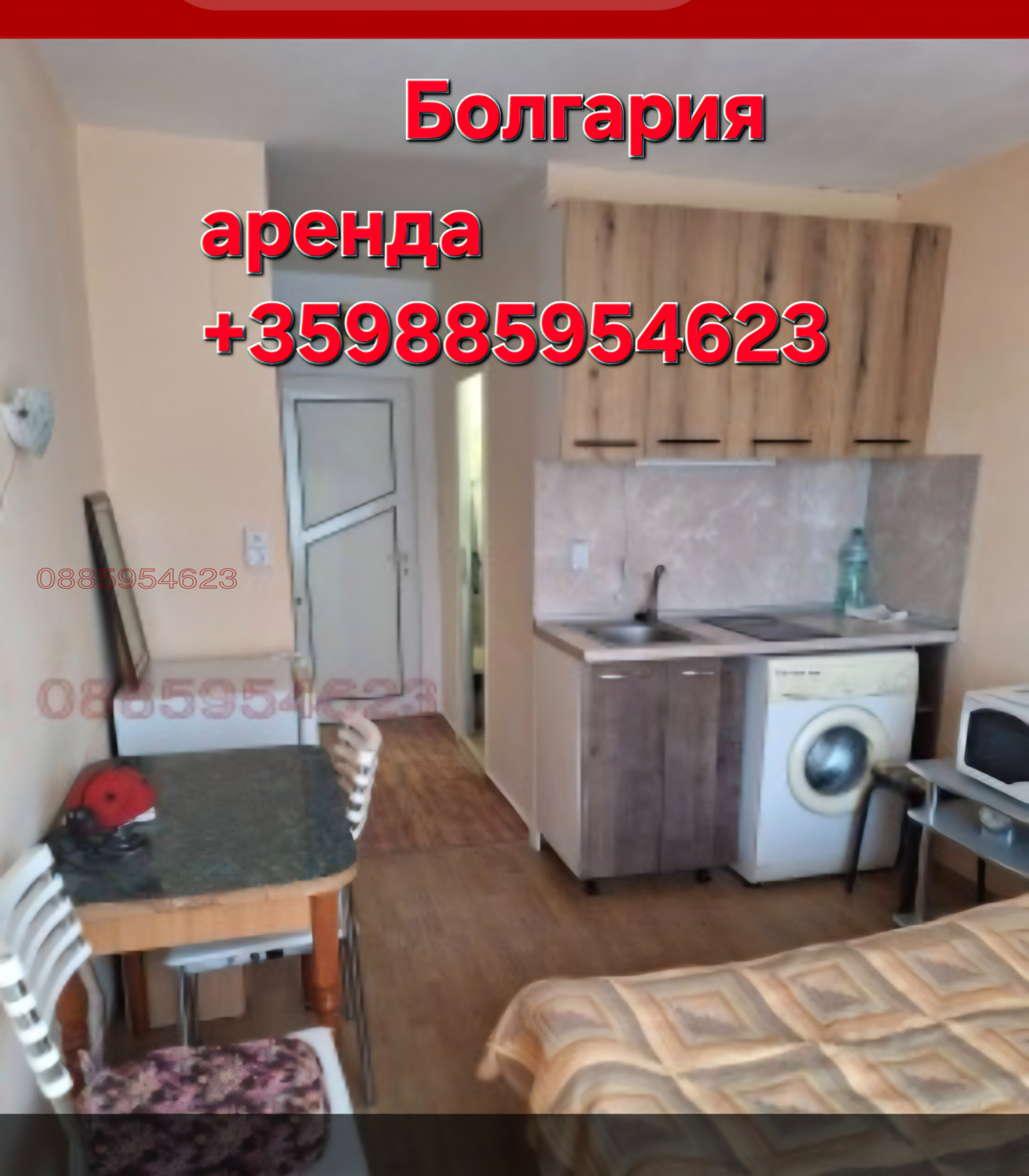 Дава под наем 1-СТАЕН, к.к. Слънчев бряг, област Бургас, снимка 2 - Апартаменти - 55904748