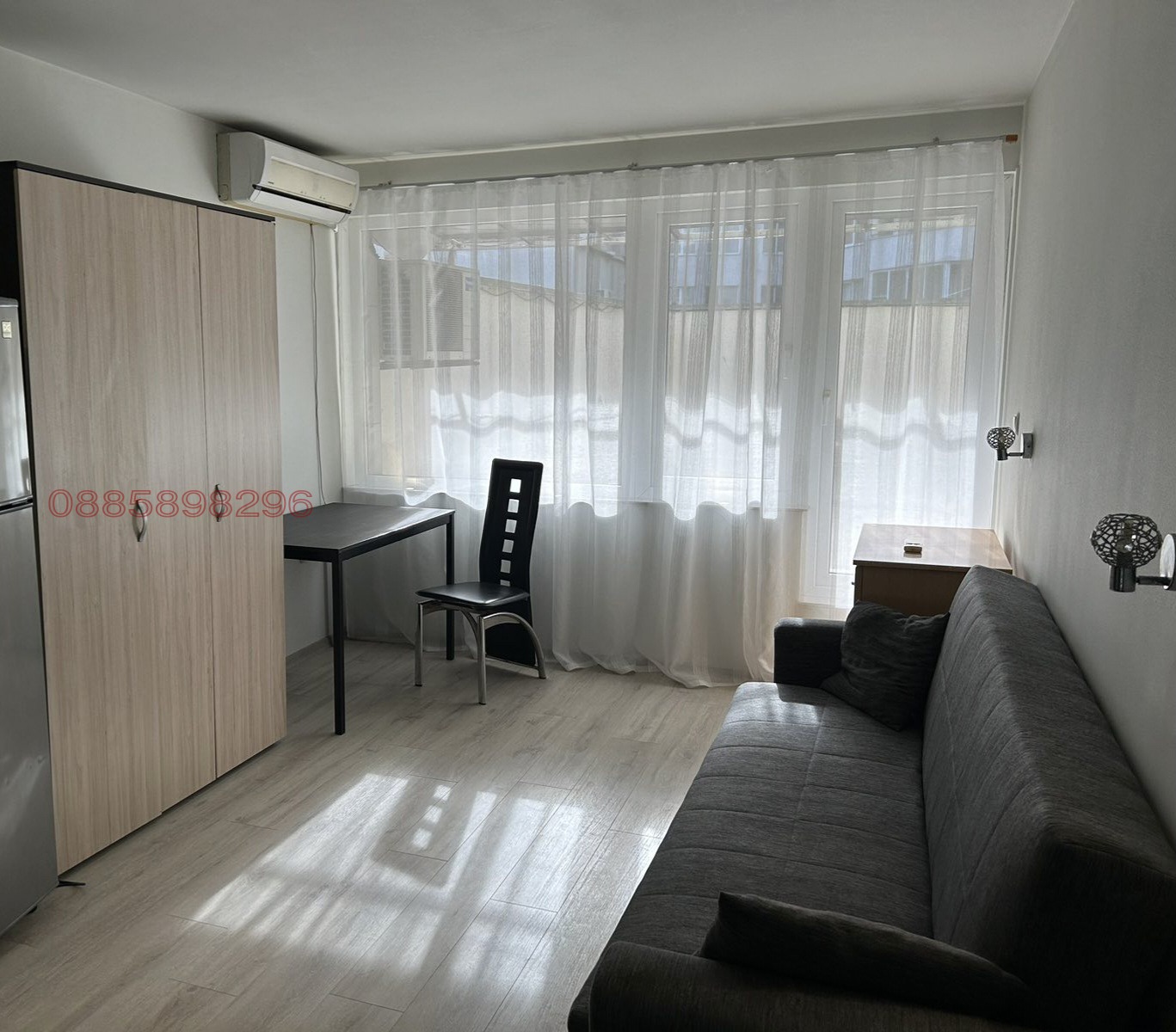 Дава под наем 1-СТАЕН, гр. Варна, Окръжна болница-Генерали, снимка 3 - Апартаменти - 53655145