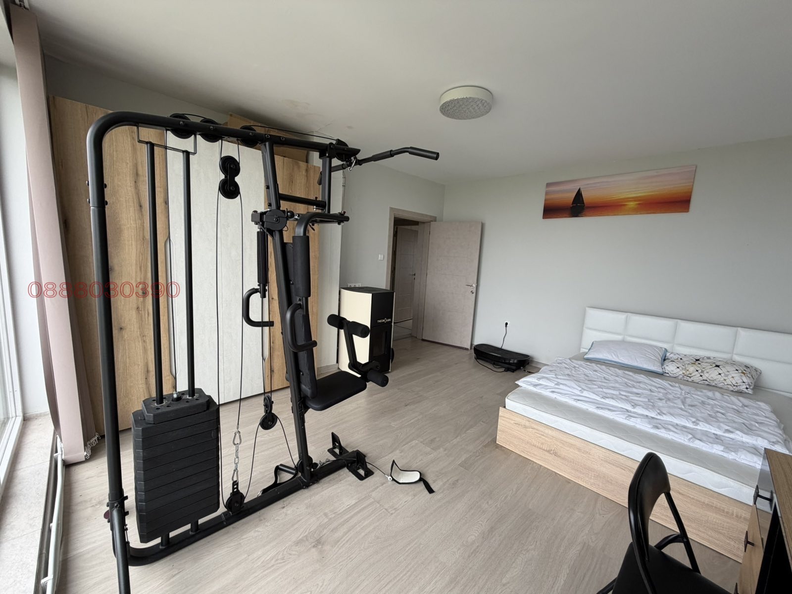 Дава под наем ЕТАЖ ОТ КЪЩА, гр. Бургас, Крайморие, снимка 3 - Етаж от къща - 54101768