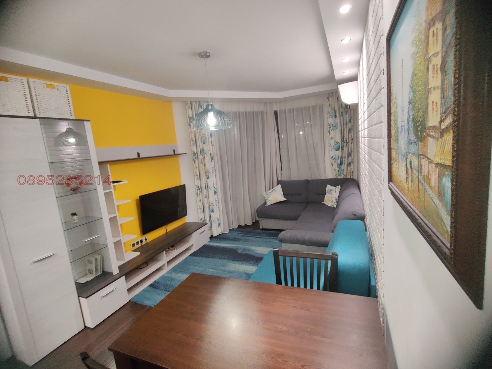 Дава под наем 2-СТАЕН, гр. София, Зона Б-18, снимка 2 - Апартаменти - 54067030