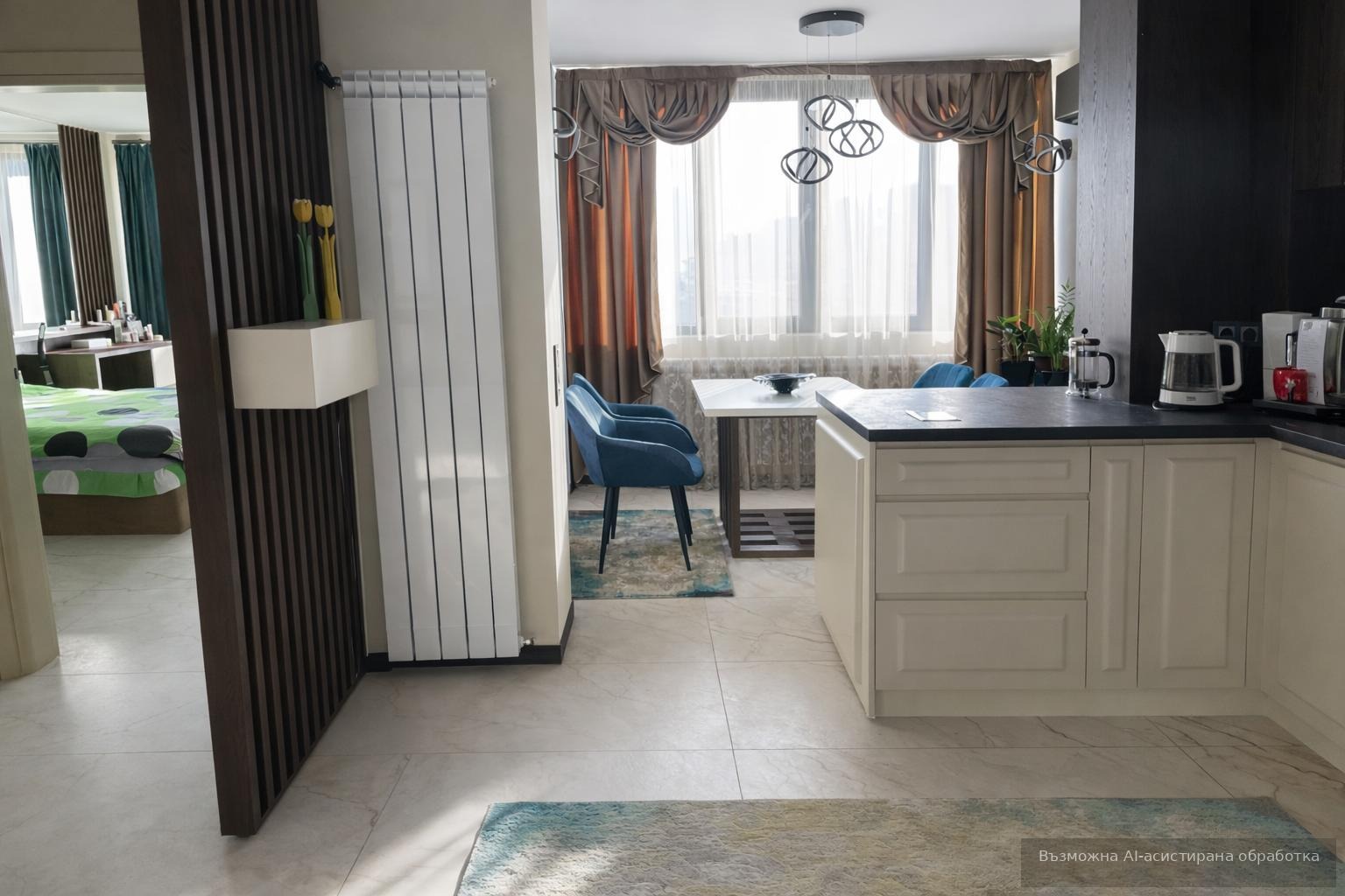 Дава под наем 2-СТАЕН, гр. София, Зона Б-5, снимка 5 - Апартаменти - 54075681