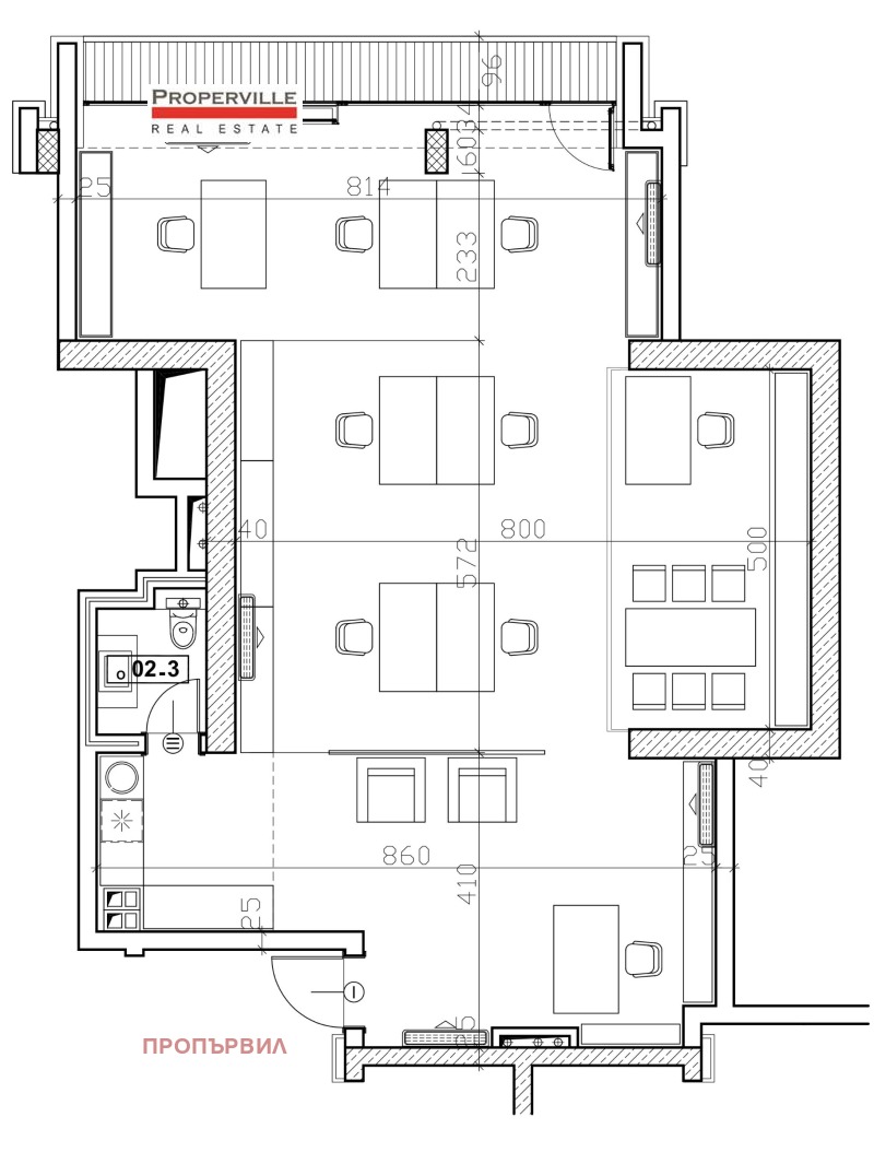 K pronájmu  Kancelář Sofia , Borovo , 142 m2 | 81392561 - obraz [15]