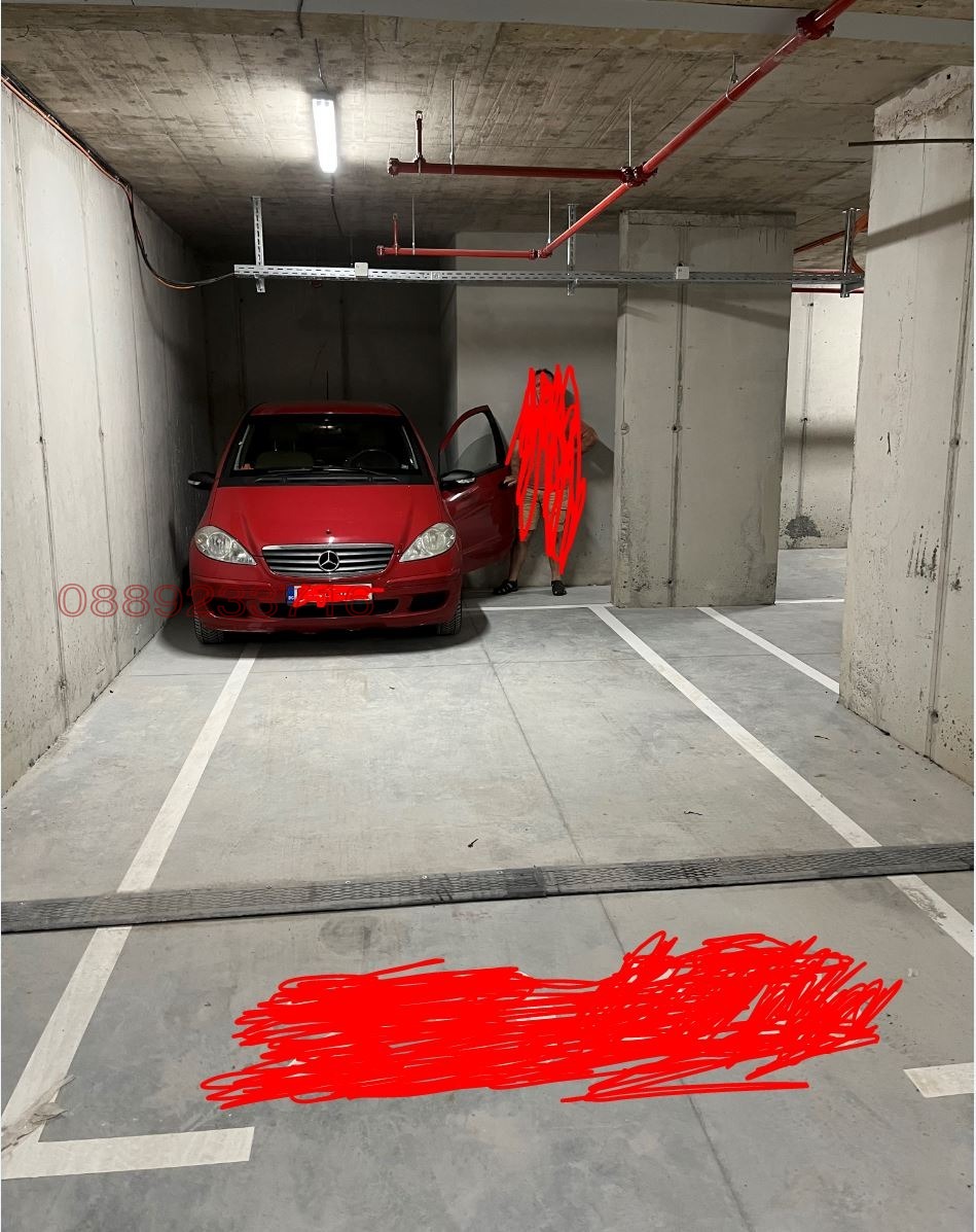 Дава под наем ГАРАЖ, ПАРКОМЯСТО, гр. София, Славия