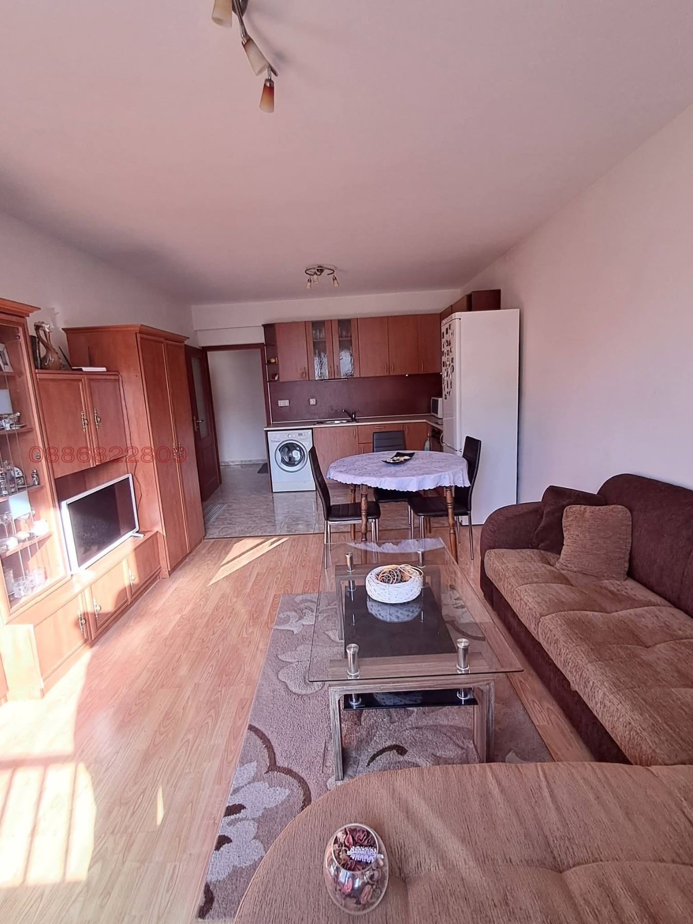 Дава под наем 2-СТАЕН, гр. София, Редута, снимка 4 - Апартаменти - 54105410